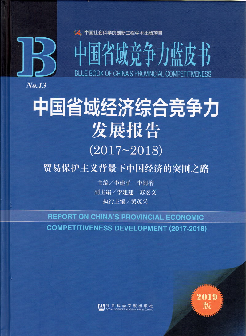 十八岁进色网站中国省域经济综合竞争力发展报告（2017-2018）