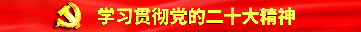 大鸡巴操骚妇认真学习贯彻落实党的二十大会议精神